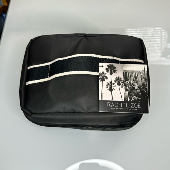 NWT Rachel Zoe black hanging 5 pc toiletry bag set - Picture 9 of 12